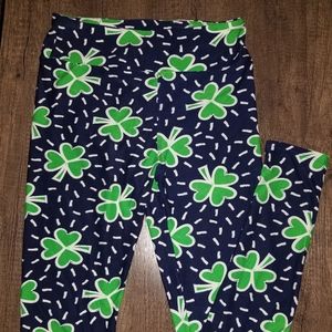 St. Patty's day Lularoe leggings OS